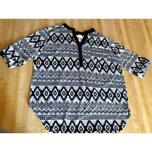 No boundaries blouse - Tribal Prints